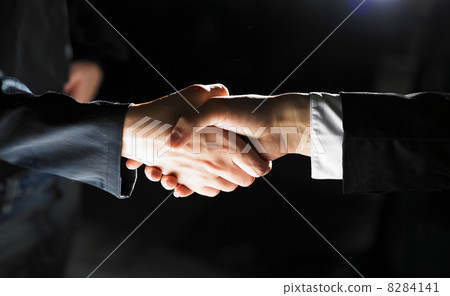 Handshake Handshaking on light and dark Handshake Handshaking on light and dark 8284141