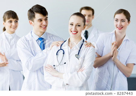 Successful female doctor Successful female doctor 8287443