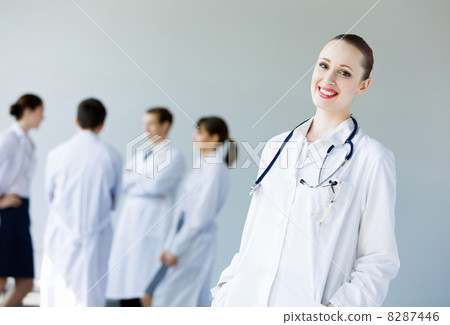 Young female doctor Young female doctor 8287446