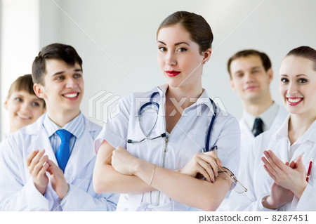 Successful female doctor 8287451