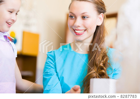 Children drawing and painting Children drawing and painting 8287783