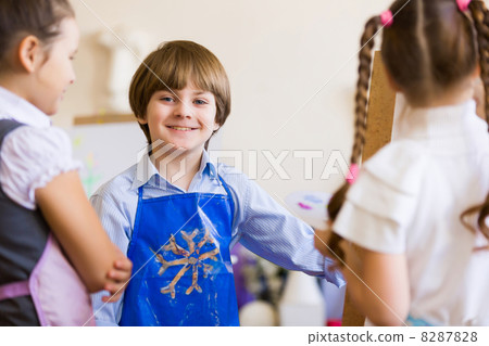 Children drawing and painting Children drawing and painting 8287828