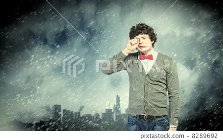 Young upset man Young upset man 8289692