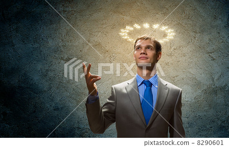 Saint businessman 8290601