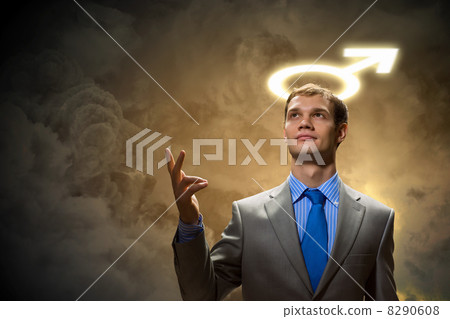 Saint businessman 8290608