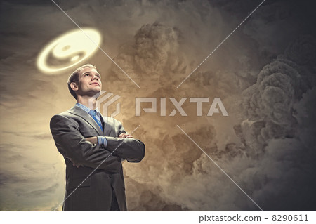 Saint businessman 8290611