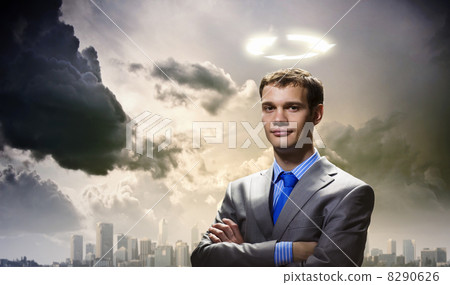 Saint businessman 8290626