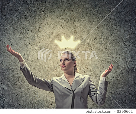 Businesswoman queen 8290661