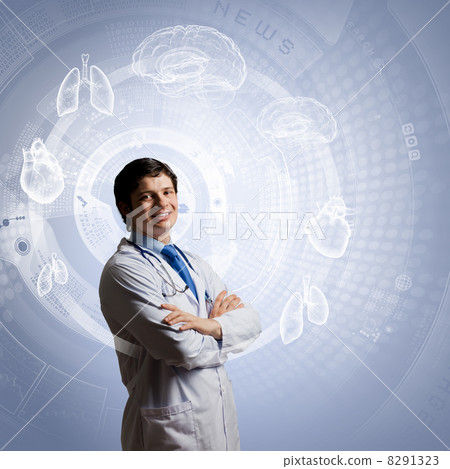 Male doctor thinking 8291323