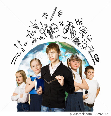 Group of kids Group of kids 8292163