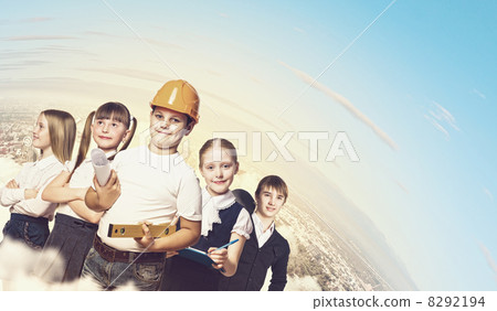 Group of kids Group of kids 8292194