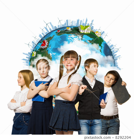 Group of kids Group of kids 8292204
