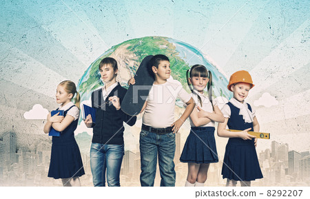 Group of kids Group of kids 8292207
