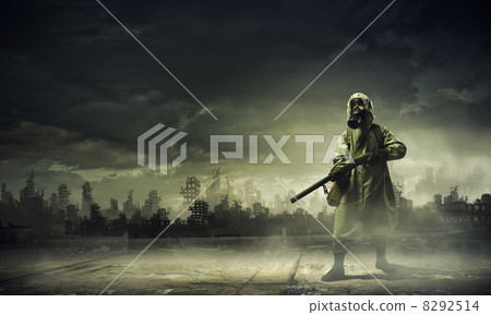 Stalker with gun Stalker with gun 8292514