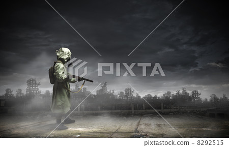 Stalker with gun Stalker with gun 8292515