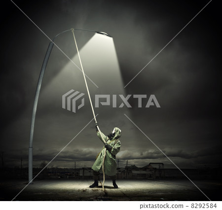 Stalker in gas mask Stalker in gas mask 8292584