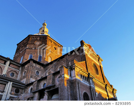 Broletto Cathedral in Pavia 8293895