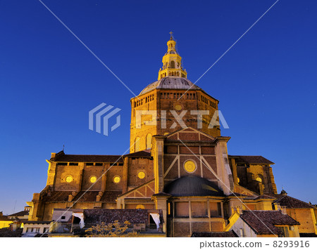 Broletto Cathedral in Pavia 8293916