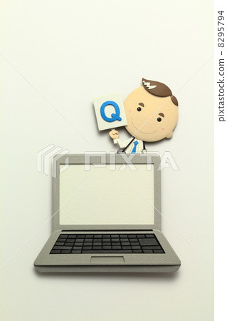 Paper craft computer Paper craft computer 8295794