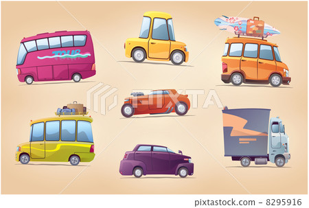 Cartoon Cars Set 8295916