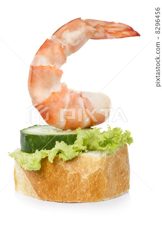 Shrimp canape 8296456