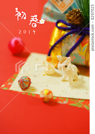 日式新年賀卡 8297025