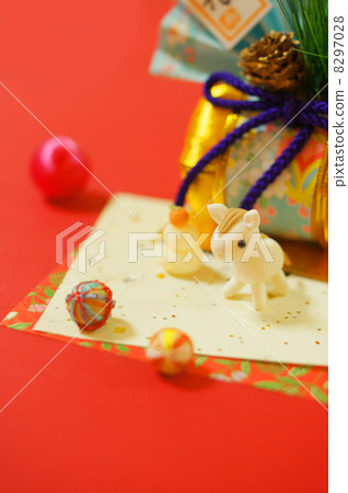 日式新年賀卡 8297028