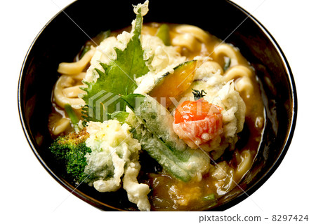 Vegetable tempura curry udon 8297424