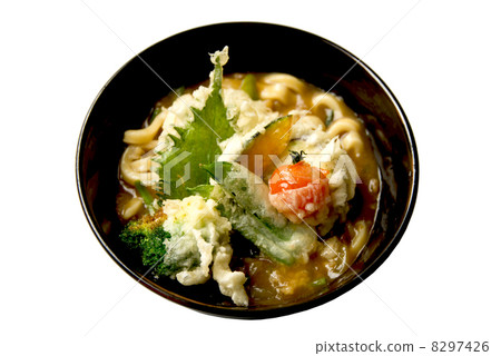 Vegetable tempura curry udon 8297426