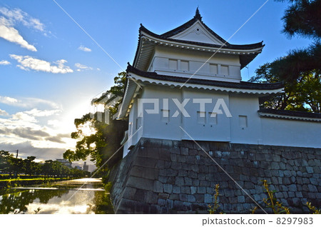 "Southeast corner oar" of Nijo castle (Nijo Tori Horikawa, Nakagyo Ward, Kyoto City) 8297983