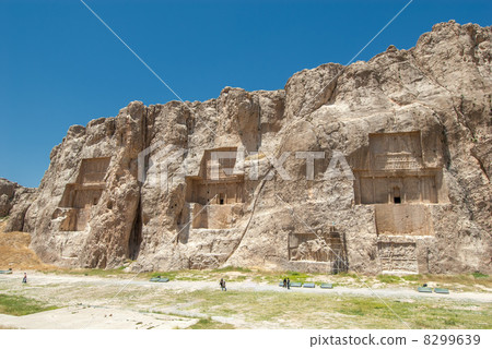 Naqsh-e Rustam ancient necropolis, Pars Province, Iran 8299639