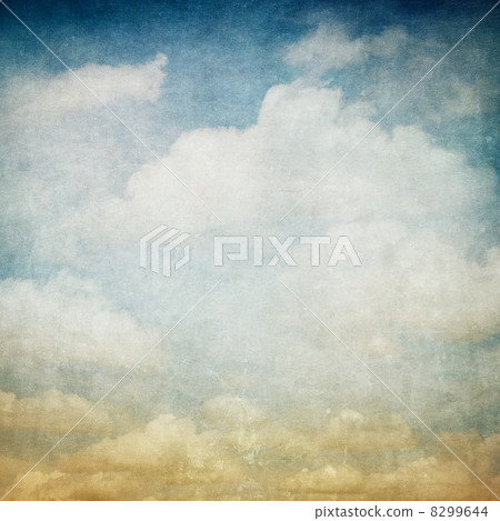vintage image of cloudy sky 8299644