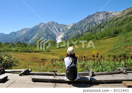 From Hakuba Tsugaike Nature Park Observatory in Nagano Prefecture From Hakuba Tsugaike Nature Park Observatory in Nagano Prefecture 8311441