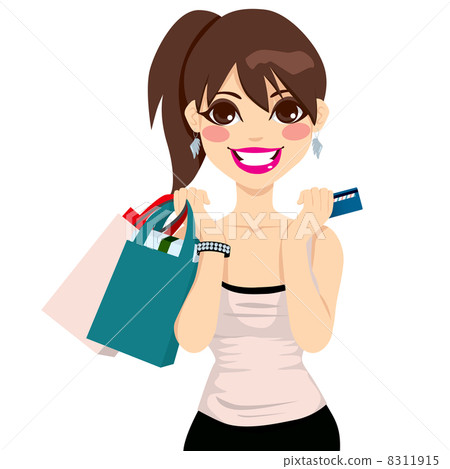 Teenager Girl Shopping 8311915