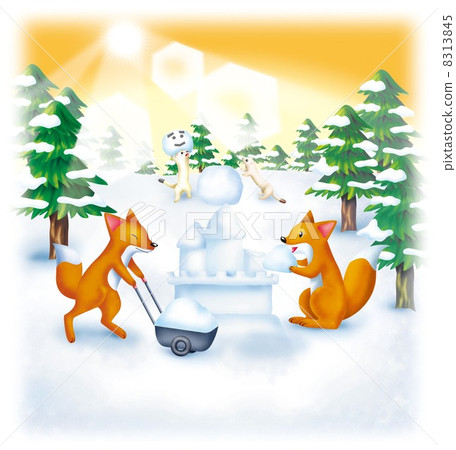 雪的樂趣 8313845