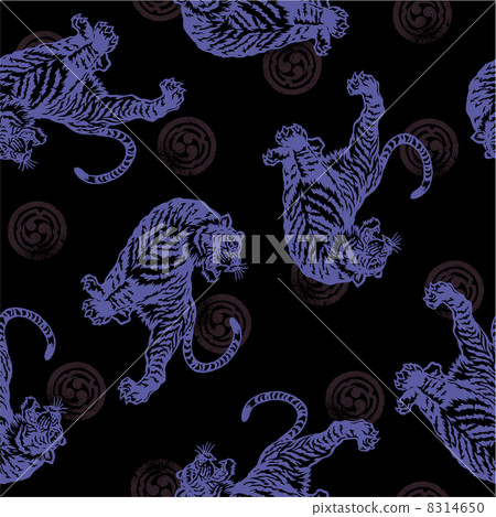 Seamlessly tiger pattern 8314650
