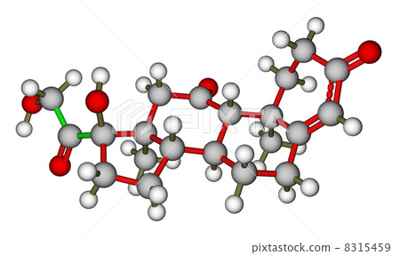 Cortisone molecular structure Cortisone molecular structure 8315459
