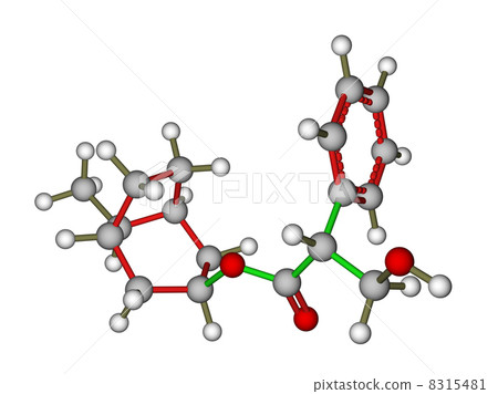 Atropine balls and sticks model Atropine balls and sticks model 8315481