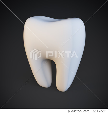 Single tooth - Stock Illustration [8315726] - PIXTA