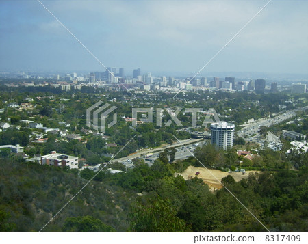 Los Angeles skyline Los Angeles skyline 8317409