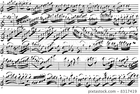 Handwritten staff 8317419