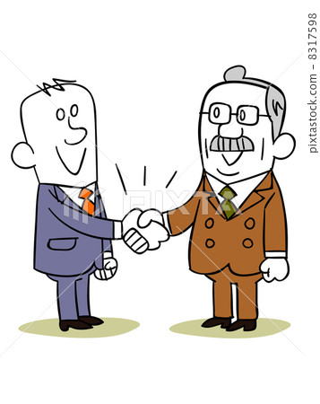 商人握手 8317598