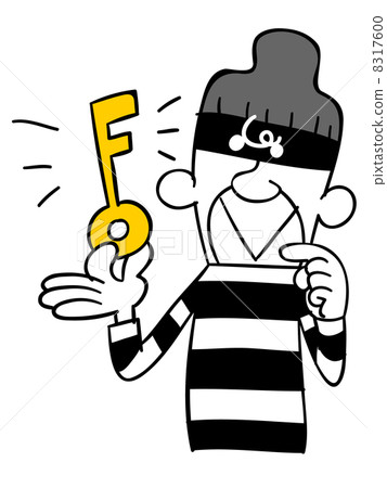 Thief and key 8317600