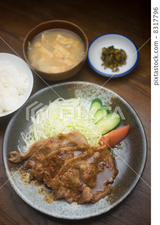豬肉薑集烤餐 8317796