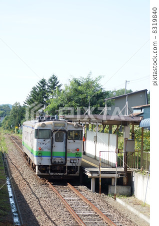 北海道Ishinbun線Yubari分店Yubari站Kiha 40 8319840