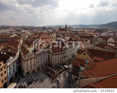 Old city landscape in Prague 8319913