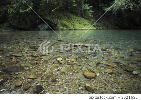 清潔電流 - 高知縣，阿基河上游 8321655