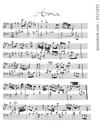 Musical score  8321855