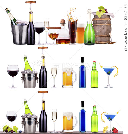 red wine, champagne, beer, alcohol cocktail 8322175