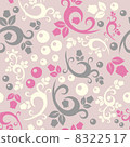 elegant floral vintage seamless pattern background for your design 8322517